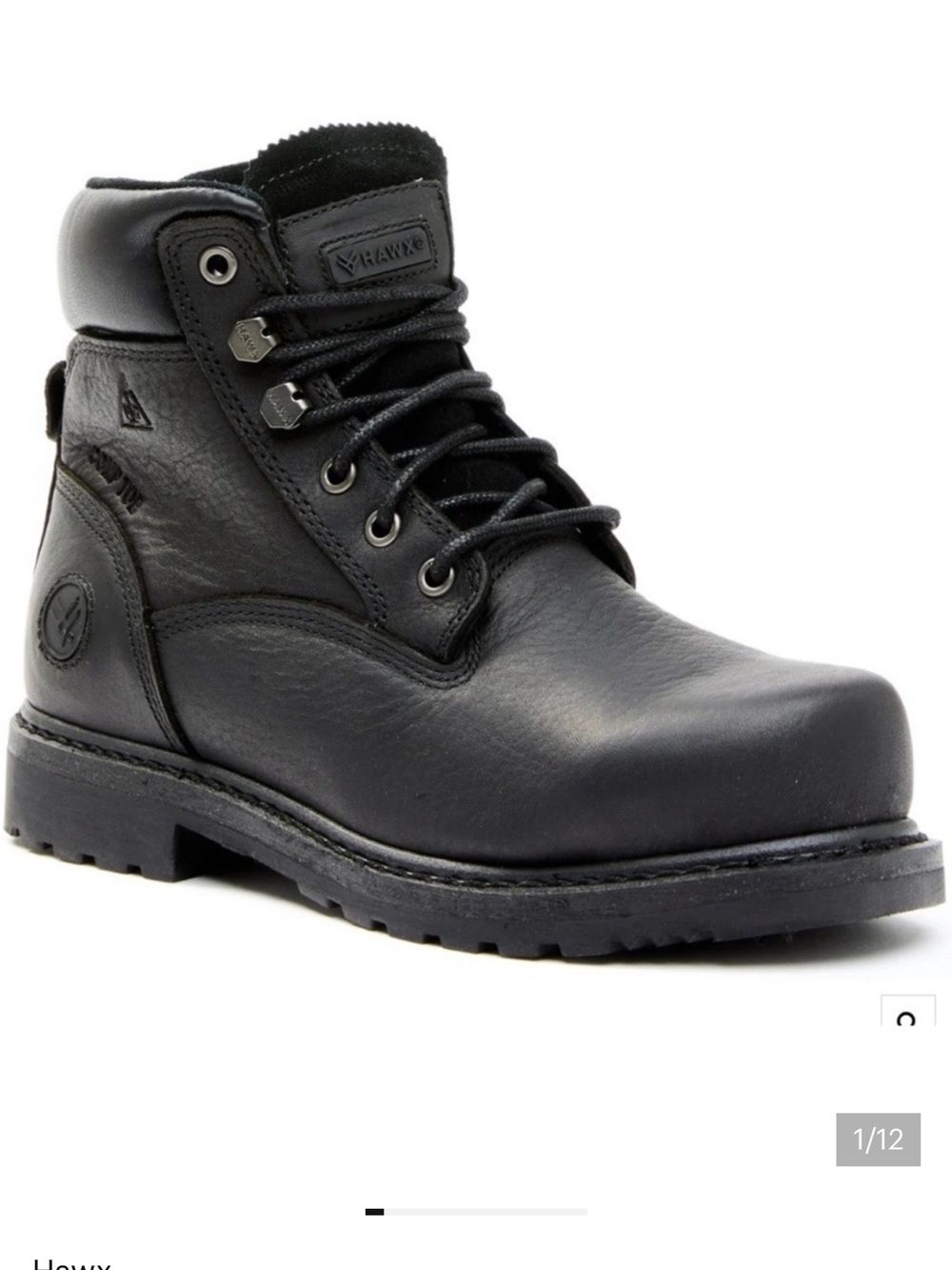Hawx Trooper composite toe safety work boots